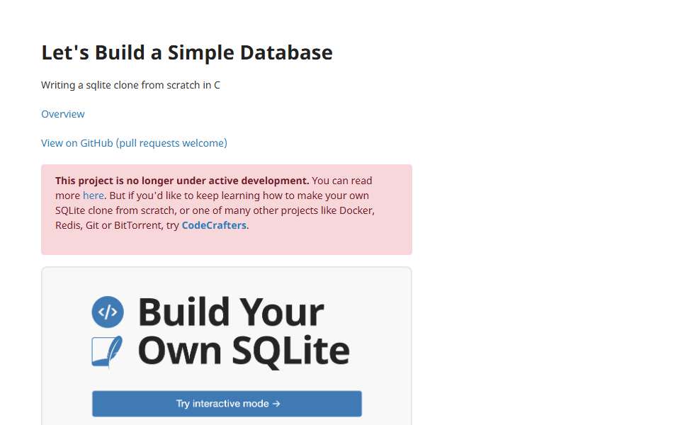 Screenshot of cstack.github.io captured 2026-07-20