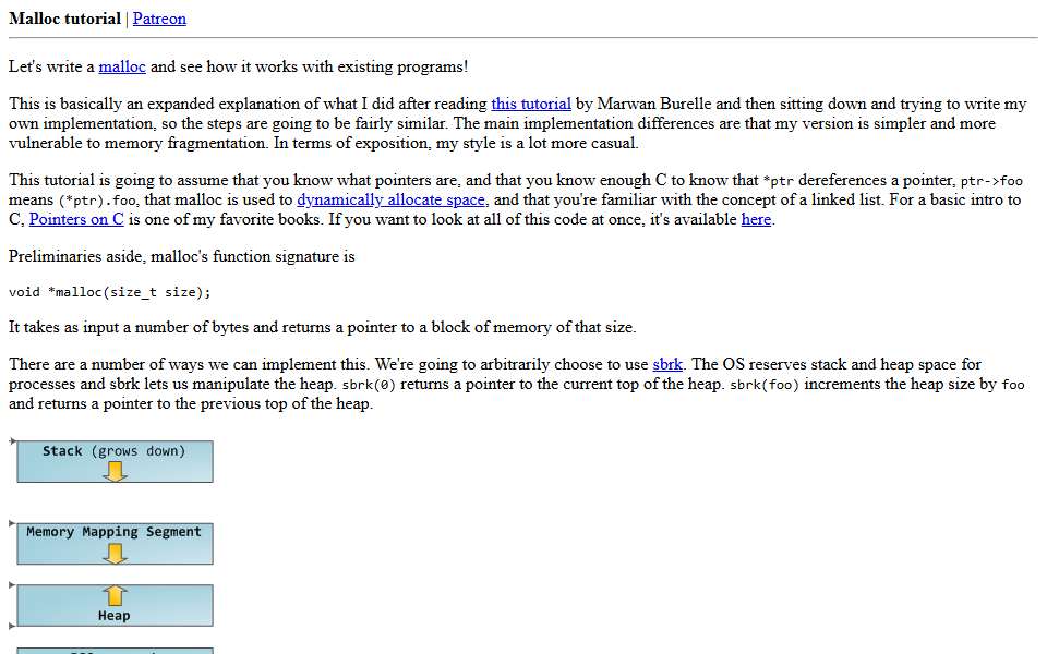Screenshot of danluu.com captured 2026-07-20