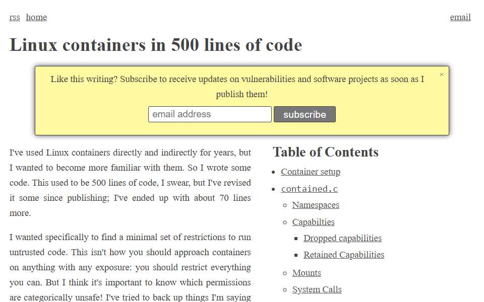 Screenshot of blog.lizzie.io captured 2026-07-20