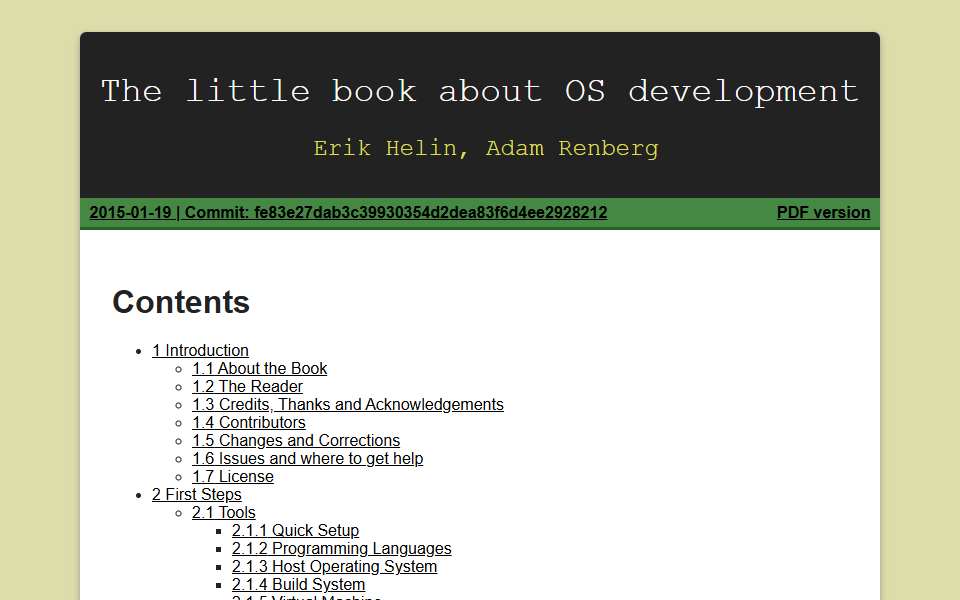 Screenshot of littleosbook.github.io captured 2026-07-20