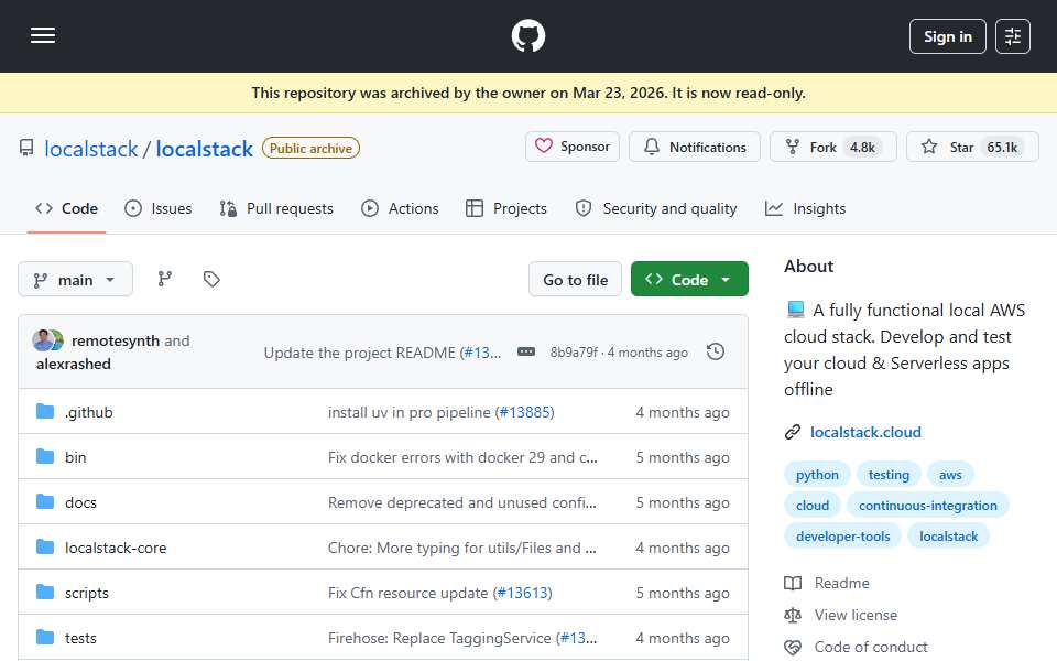 Screenshot of github.com captured 2026-07-20