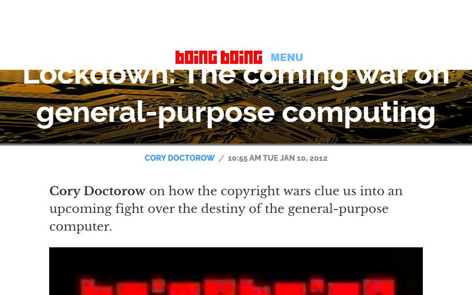 Screenshot of boingboing.net captured 2026-07-20