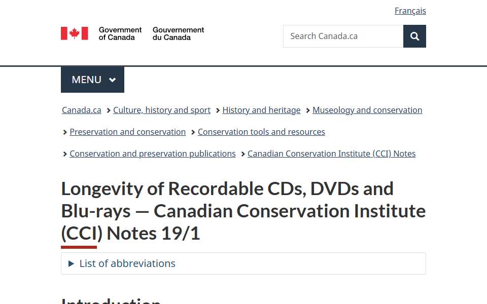 Screenshot of www.canada.ca captured 2026-07-20