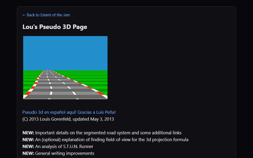 Screenshot of www.extentofthejam.com captured 2026-07-20
