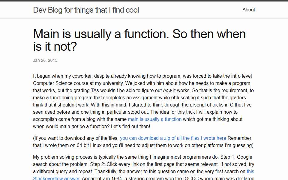 Screenshot of jroweboy.github.io captured 2026-07-20