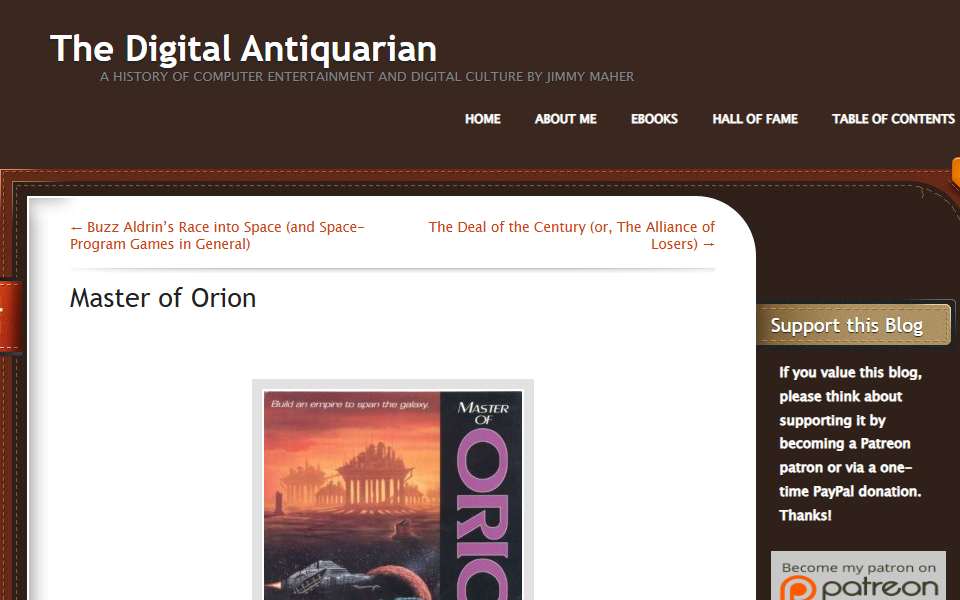Screenshot of www.filfre.net captured 2026-07-20