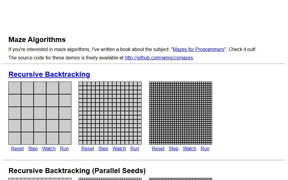 Screenshot of www.jamisbuck.org captured 2026-07-20