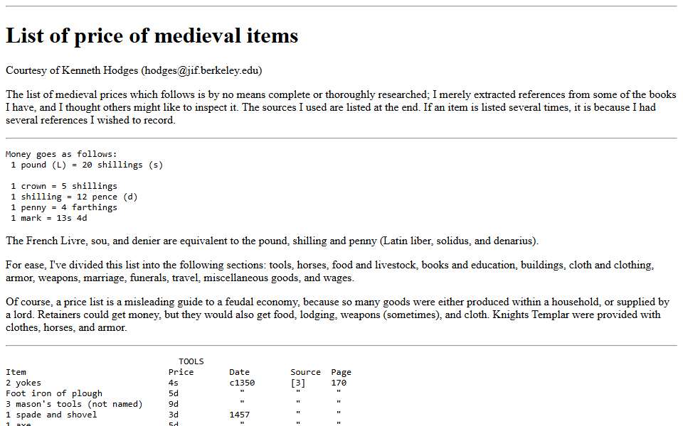 Screenshot of medieval.ucdavis.edu captured 2026-07-20