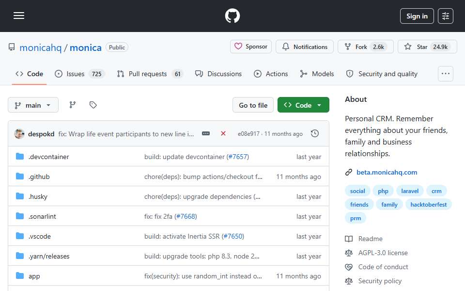 Screenshot of github.com captured 2026-07-20