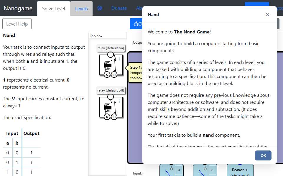 Screenshot of nandgame.com captured 2026-07-20