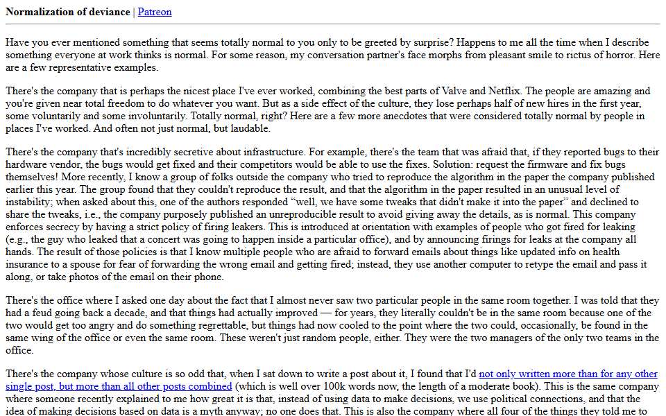 Screenshot of danluu.com captured 2026-07-20