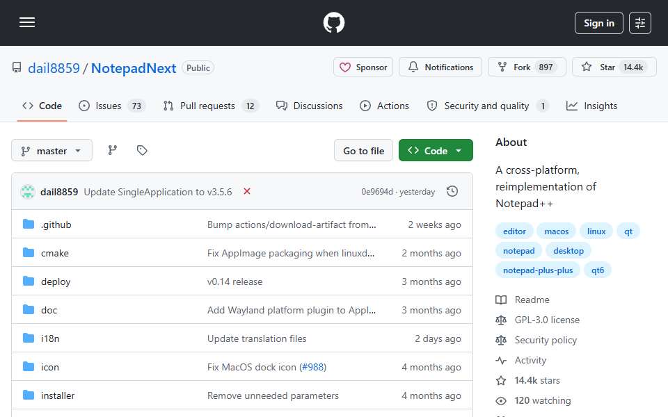 Screenshot of github.com captured 2026-07-20
