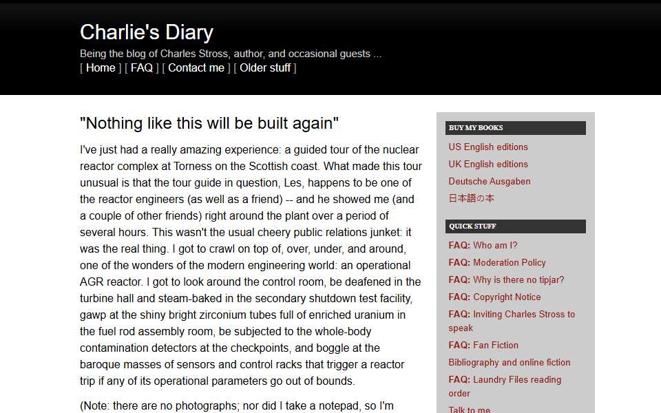 Screenshot of www.antipope.org captured 2026-07-20