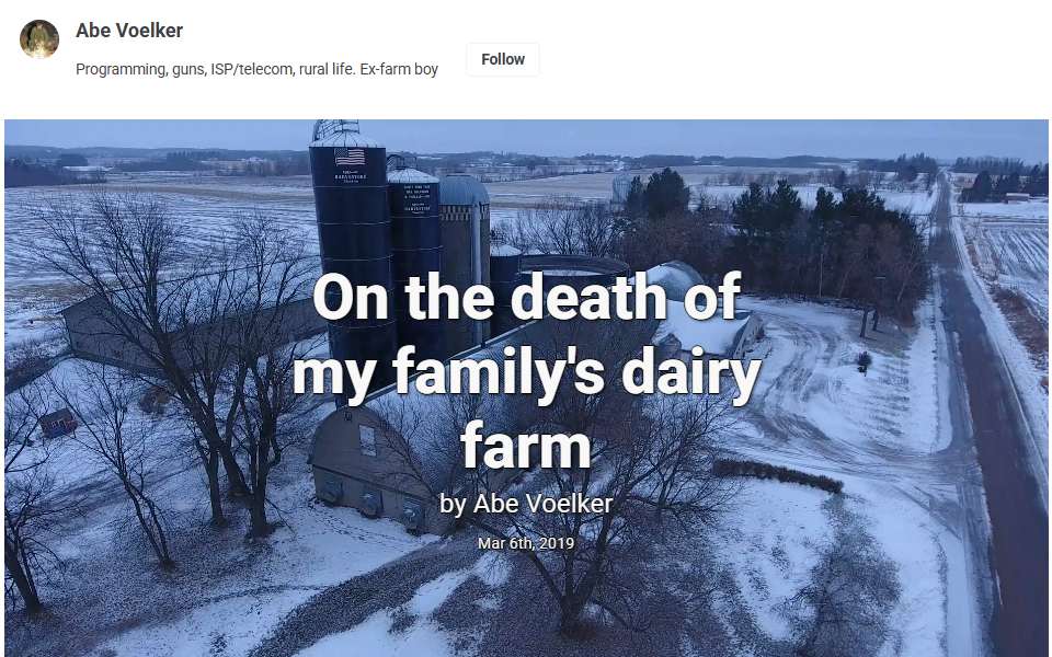 Screenshot of blog.abevoelker.com captured 2026-07-20