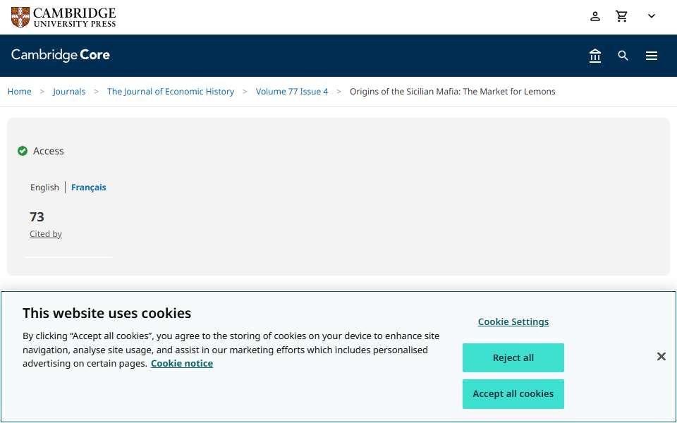 Screenshot of www.cambridge.org captured 2026-07-20