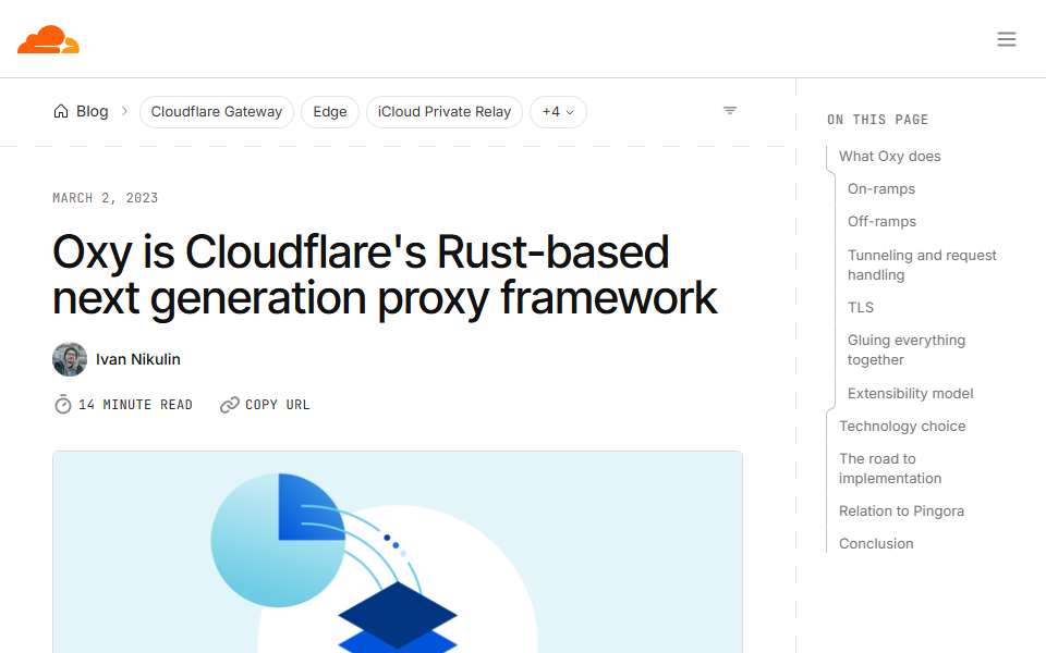 Screenshot of blog.cloudflare.com captured 2026-07-20