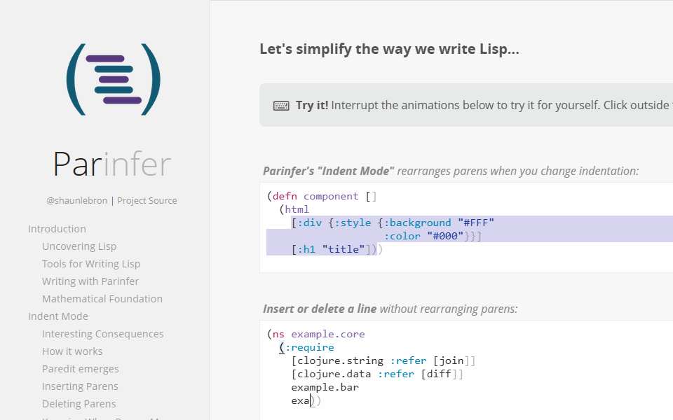 Screenshot of shaunlebron.github.io captured 2026-07-20