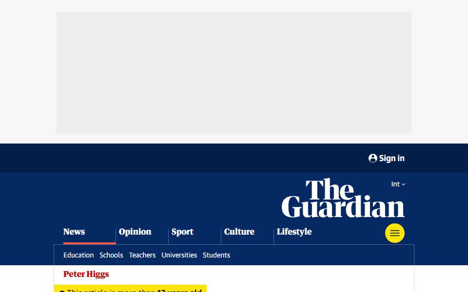 Screenshot of www.theguardian.com captured 2026-07-20