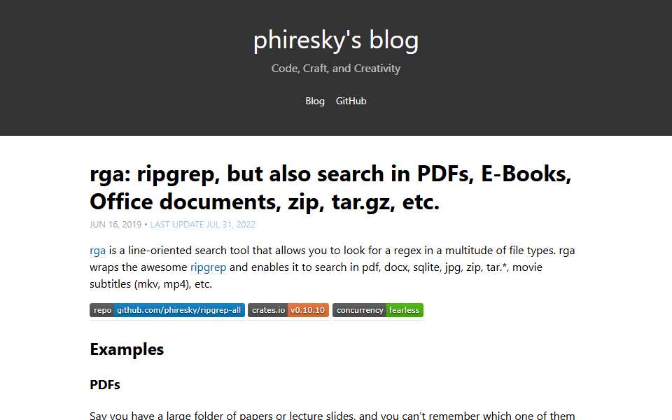 Screenshot of phiresky.github.io captured 2026-07-20