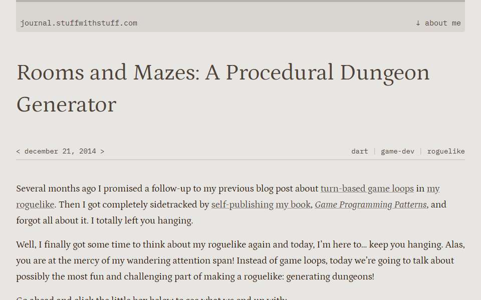 Screenshot of journal.stuffwithstuff.com captured 2026-07-20