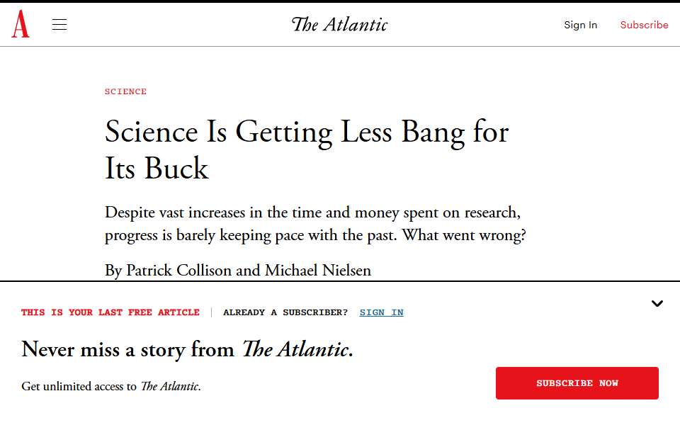 Screenshot of www.theatlantic.com captured 2026-07-20