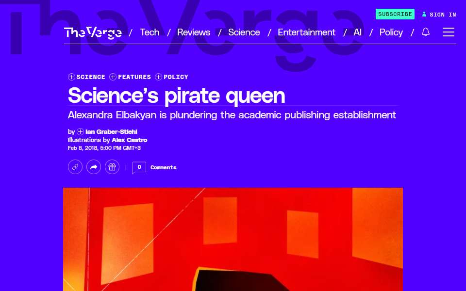 Screenshot of www.theverge.com captured 2026-07-20