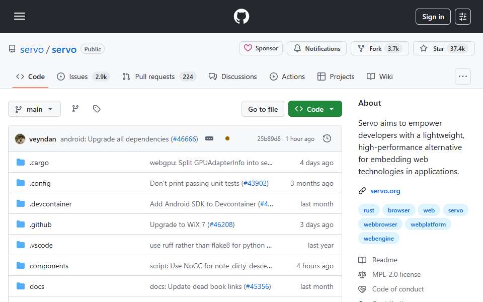 Screenshot of github.com captured 2026-07-20