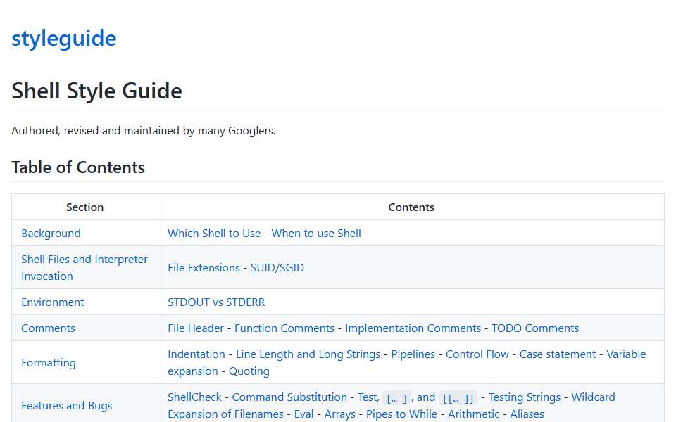 Screenshot of google.github.io captured 2026-07-20