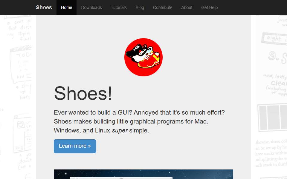 Screenshot of shoesrb.com captured 2026-07-20