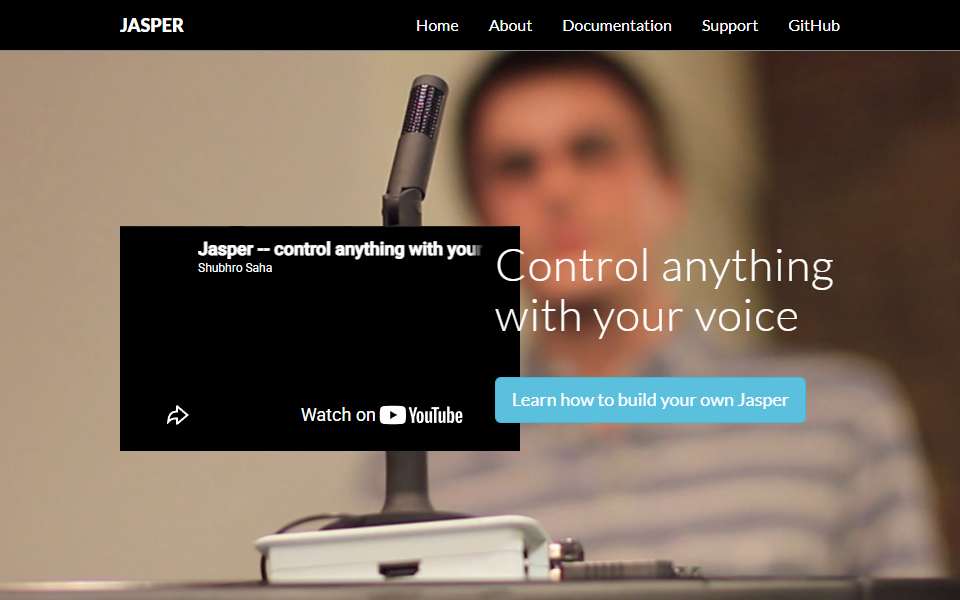 Screenshot of jasperproject.github.io captured 2026-07-20