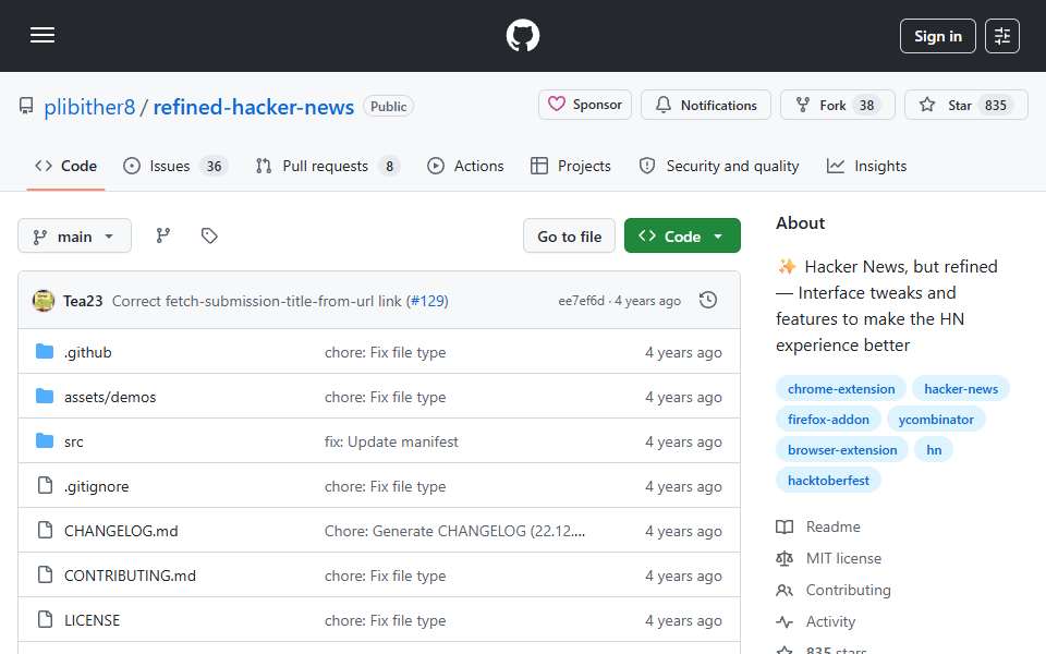 Screenshot of github.com captured 2026-07-20