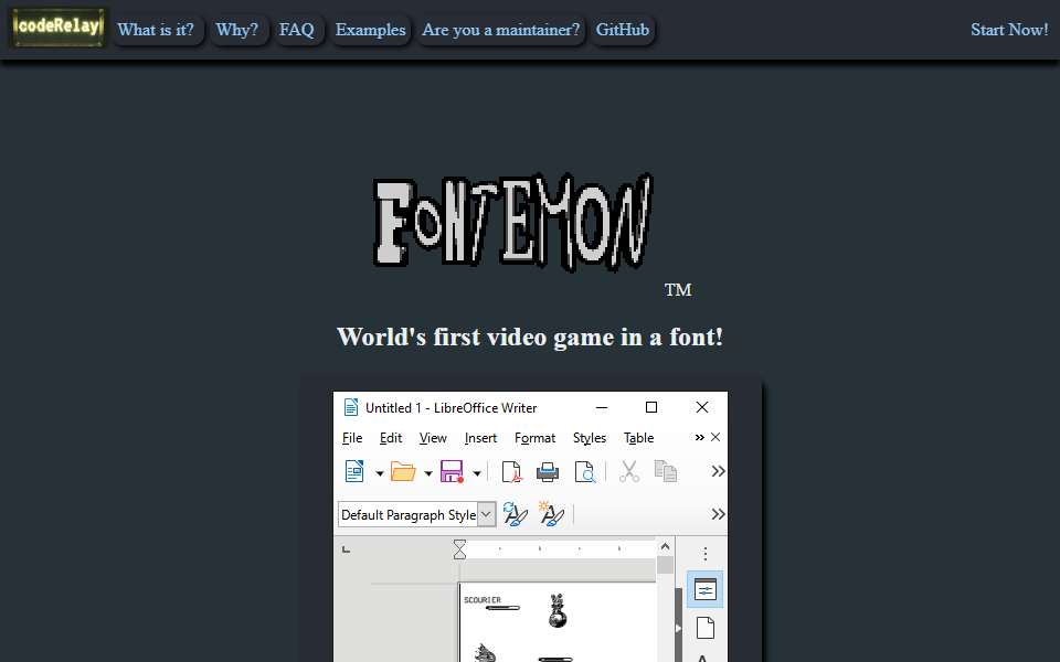 Screenshot of www.coderelay.io captured 2026-07-20