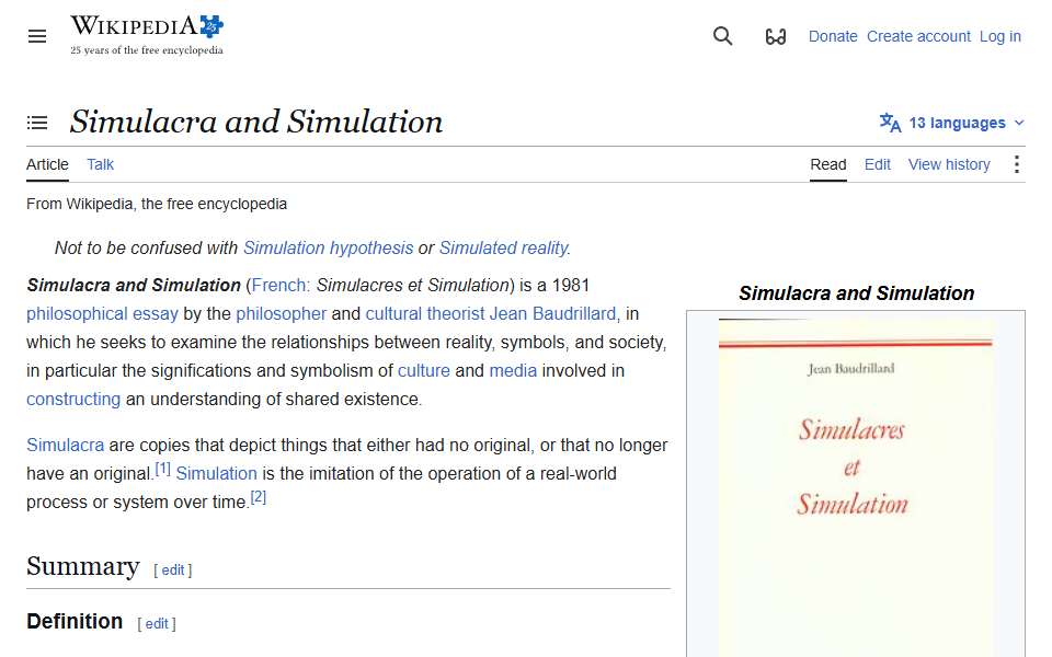 Screenshot of en.wikipedia.org captured 2026-07-20