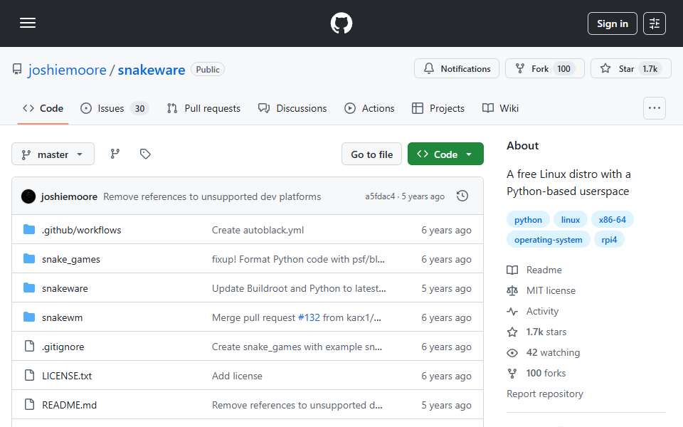 Screenshot of github.com captured 2026-07-20