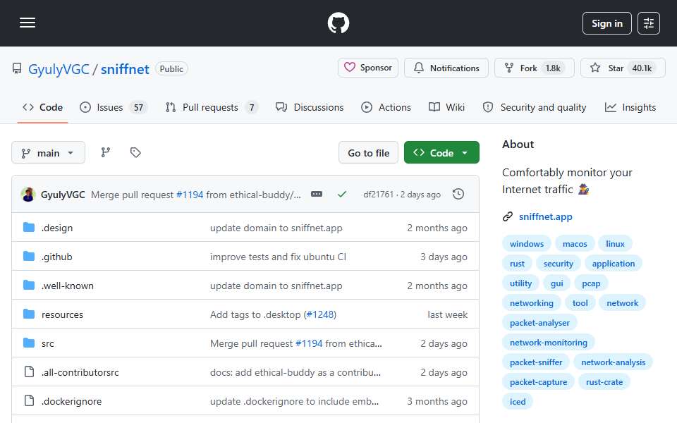 Screenshot of github.com captured 2026-07-20