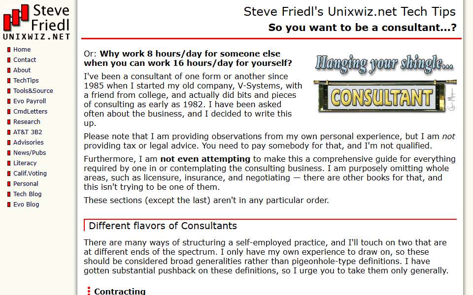 Screenshot of unixwiz.net captured 2026-07-20