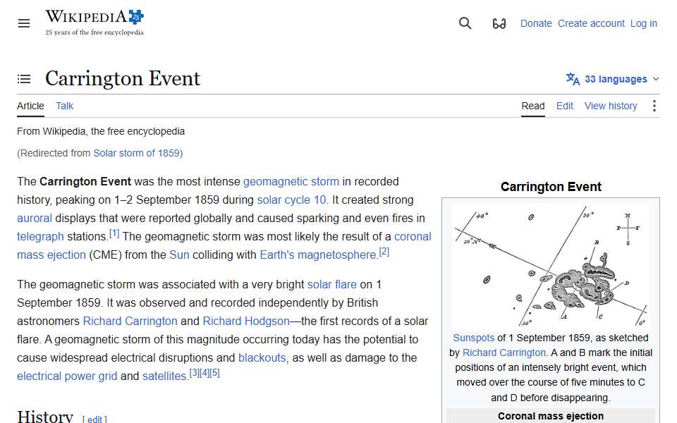 Screenshot of en.wikipedia.org captured 2026-07-20