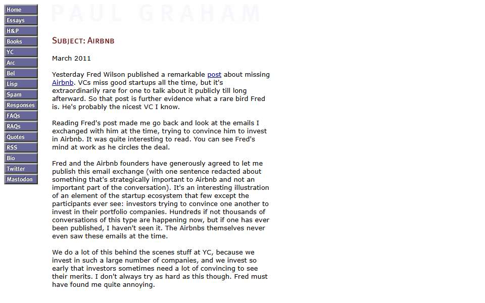Screenshot of www.paulgraham.com captured 2026-07-20