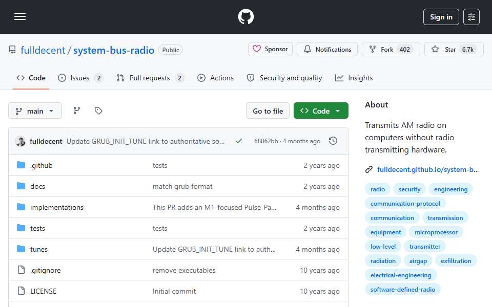 Screenshot of github.com captured 2026-07-20
