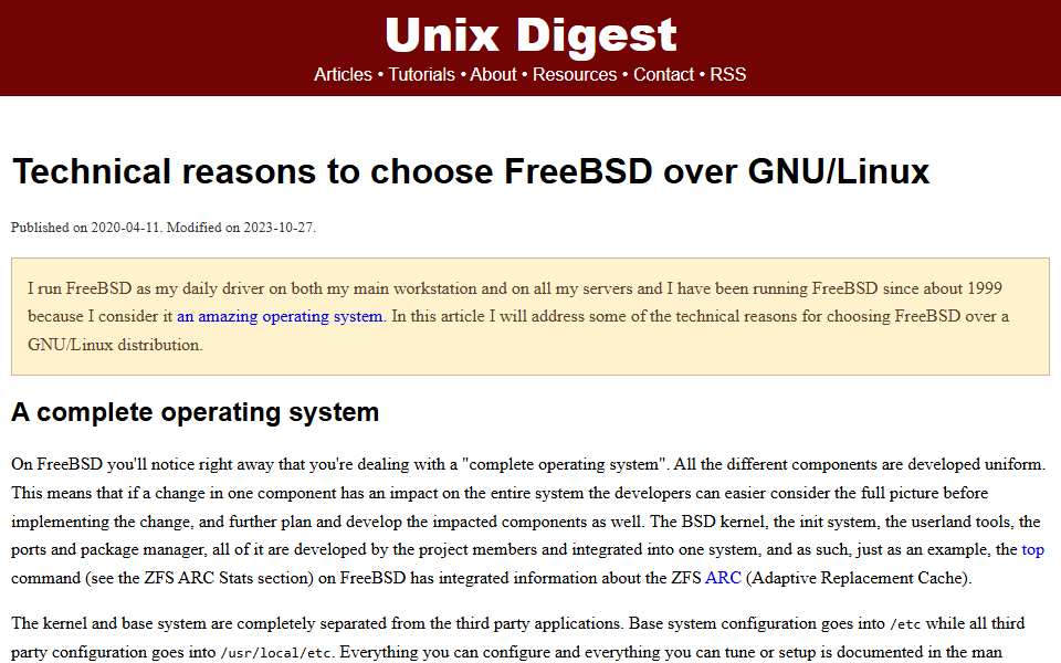 Screenshot of unixsheikh.com captured 2026-07-20