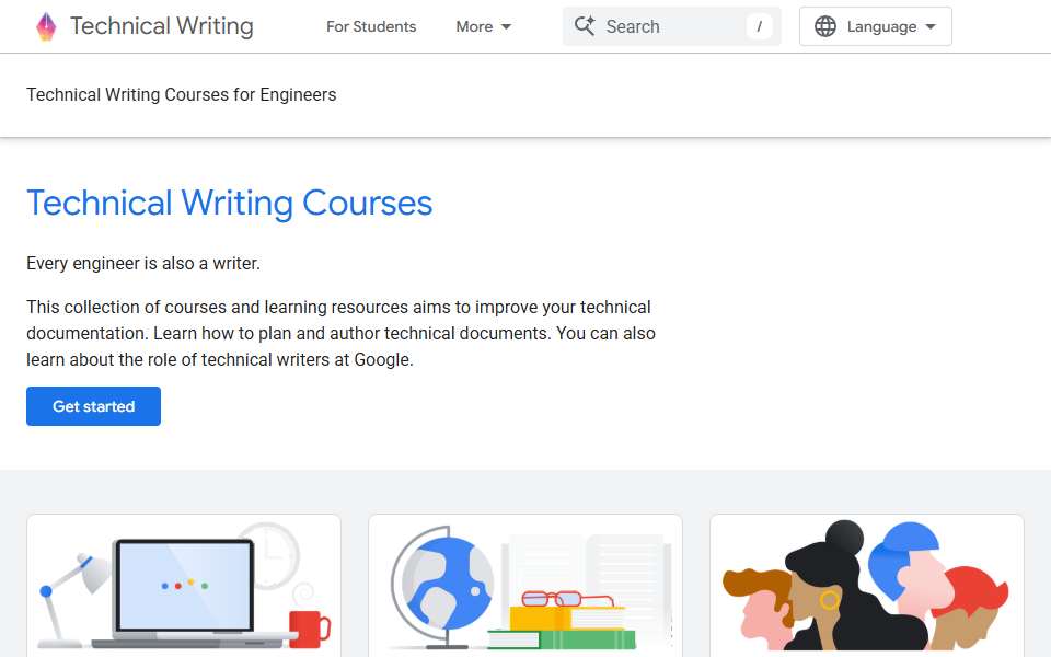 Screenshot of developers.google.com captured 2026-07-20