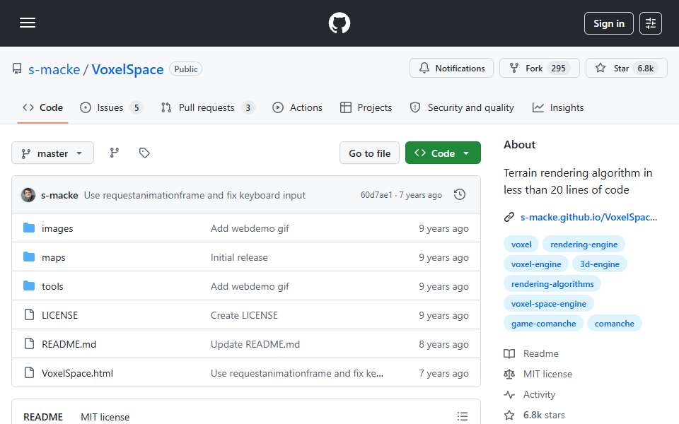 Screenshot of github.com captured 2026-07-20