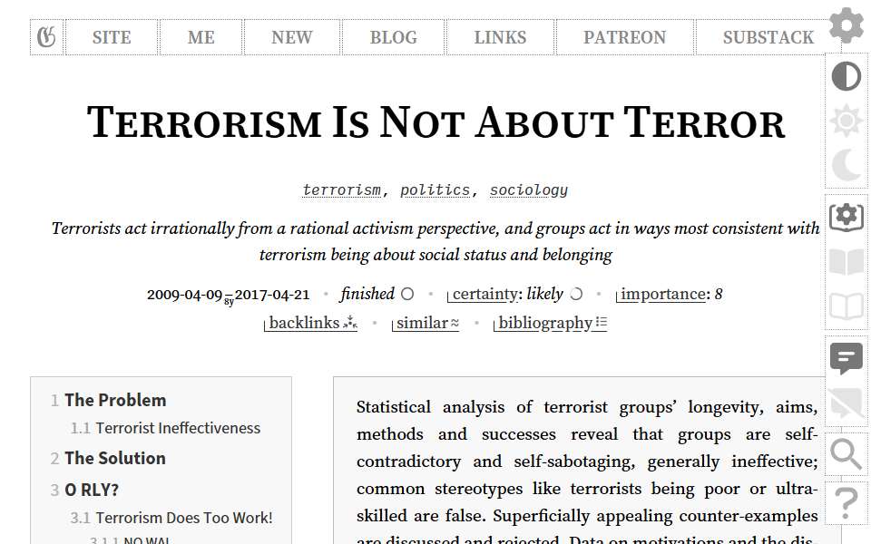 Screenshot of www.gwern.net captured 2026-07-20