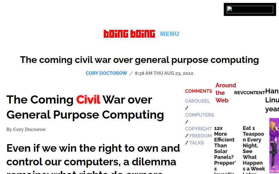 Screenshot of boingboing.net captured 2026-07-20
