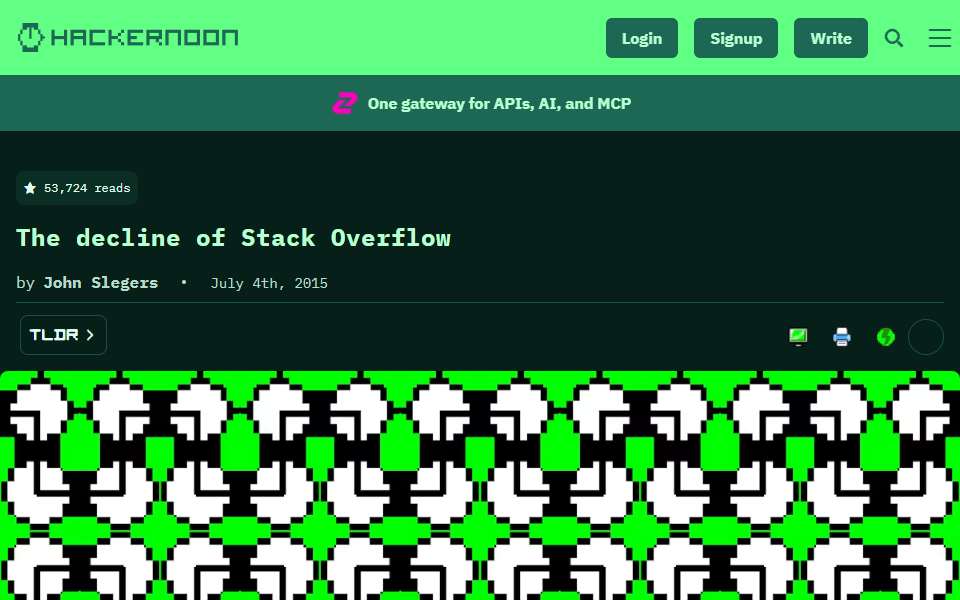 Screenshot of hackernoon.com captured 2026-07-20