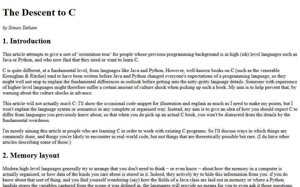 Screenshot of www.chiark.greenend.org.uk captured 2026-07-20