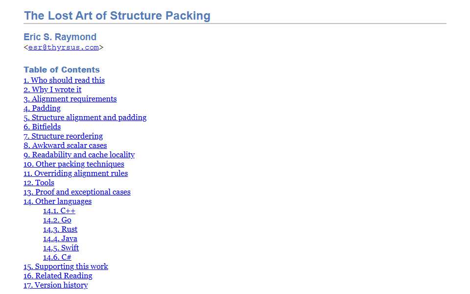 Screenshot of www.catb.org captured 2026-07-20