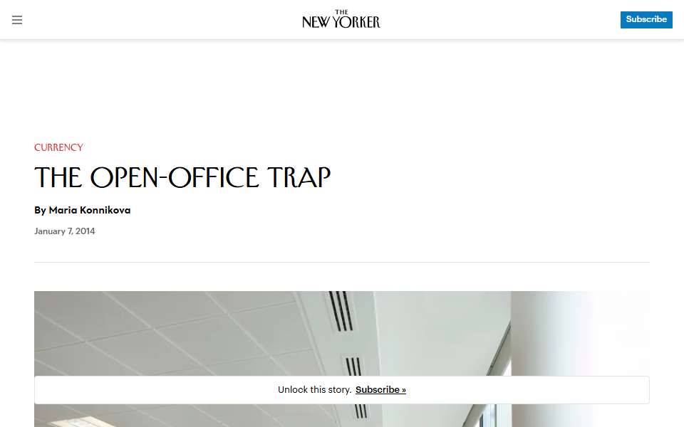 Screenshot of www.newyorker.com captured 2026-07-20