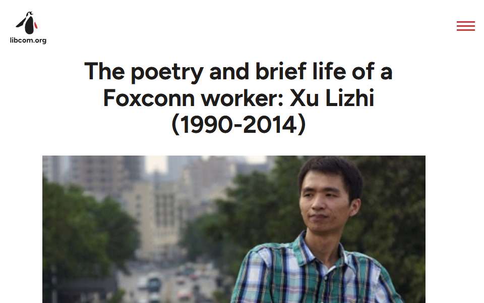 Screenshot of libcom.org captured 2026-07-20