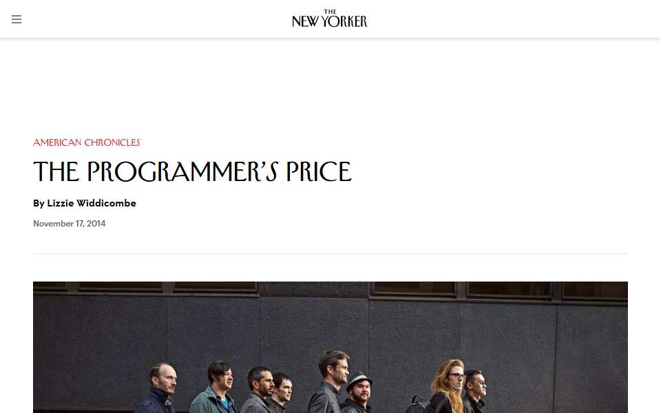 Screenshot of www.newyorker.com captured 2026-07-20